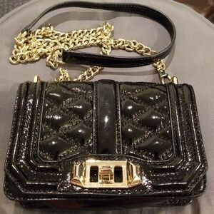 💕REBECCA MONKOFF💕 Black Mini Love Crossbody Bag